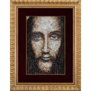 Holy shroud Mosaic Art Gallery Rome