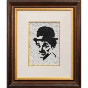 Charlie Chaplin Mosaic Art Gallery Rome
