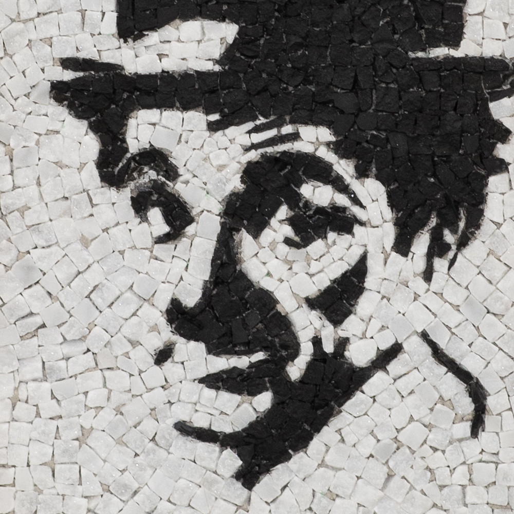 mosaic-art-gallery-Charlie Chaplin mosaic