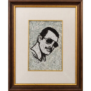 Freddie Mercury Mosaic Art Gallery Rome