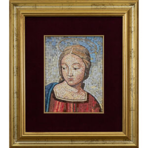 Madonna del Cardellino Mosaic Art Gallery Rome