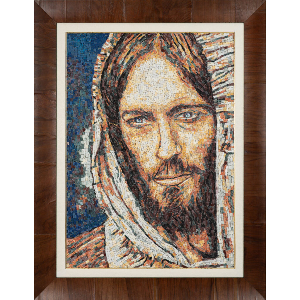 Jesus of Nazareth mosaic - Mosaic Art Gallery Rome