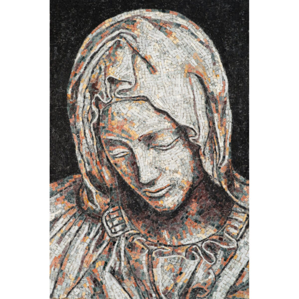 Pietà by Michelangelo Mosaic Art Gallery Rome