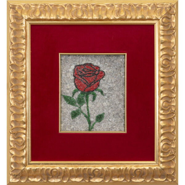 Rose Mosaic Art Gallery Rome