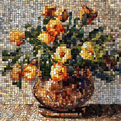 Brief history of Mosaic Art - modern style mosaic