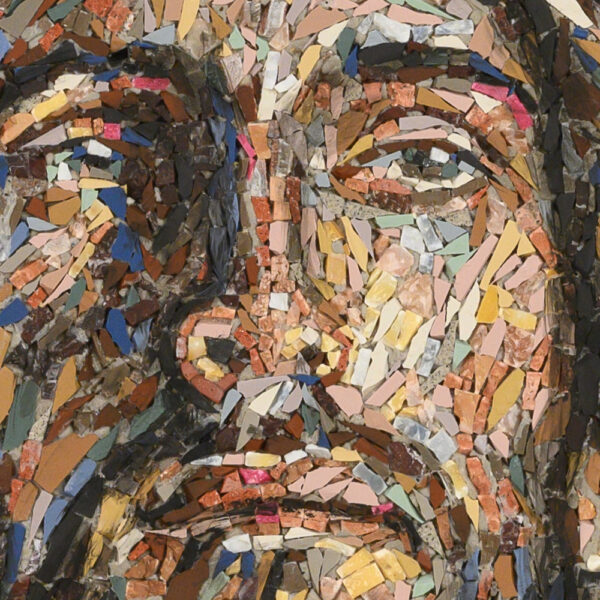 saint-peter-mosaic-Art-gallery-rome-Jesus-observer-detail-spt56