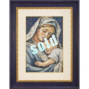 saint-peter-mosaic-Art-gallery-rome-Madonna-and-baby-sold.spt54