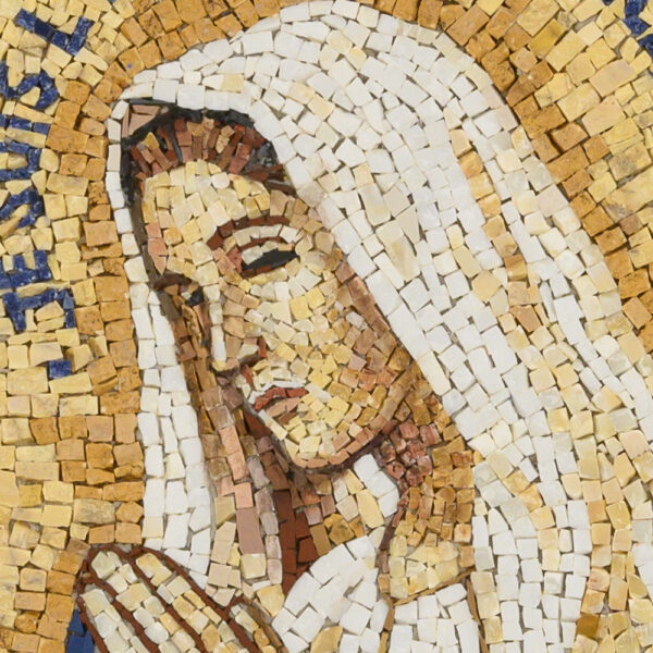saint-peter-mosaic-Art-gallery-rome-Madonna-of-Lourdes-detail-spt53