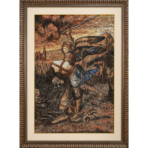 saint-peter-mosaic-Art-gallery-rome-Saint Michael-spt65
